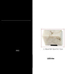 Geometric LED Outdoor Wall Sconce Cube Light for Corridor Backyard