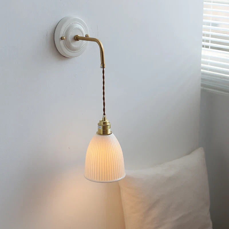 Afralia™ Nordic LED Wall Lamp 70CM Adjustable Bedroom Living Room Interior Light