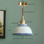 White Ceramic LED Pendant Lamp - Nordic Minimalism Design