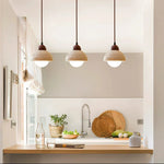 Cave Stone Pendant Light Ceiling Hanging Lamp for Bedroom and Dining Room