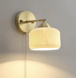 LED Wall Sconce Light 4W Bedroom Living Room Knob Switch Wall Lamp