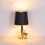 Gun Floor Lamp Electroplated Metal Table Desk Light