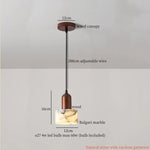 Wabi Sabi Terrazzo LED Pendant Light for Home Design