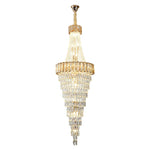 Crystal Chandelier: High-End Duplex & Spiral Staircase Light for Luxury Living Spaces