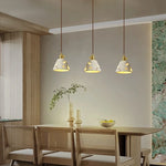 Wabi Sabi LED Pendant Lights Fixture Terrazzo Hanging Lamp Lighting