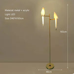 Bird LED Floor Lamp for Living Room & Bedroom