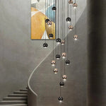 Multi Pendant Modern Foyer Chandelier