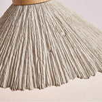 Afralia™ Nordic LED Wall Sconce Wood Cement Interior Home Decor Plug-In Bedside Light