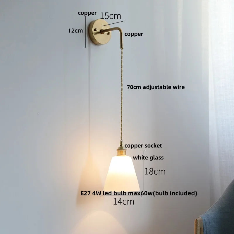 Moon ABS LED Wall Light Fixture Bedroom Restaurant Aisle Adjustable Sconce Lamparas