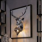 Nordic Antler Deer Wall Sconce Light for Bedroom and Kitchen
