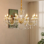 Crystal Chandeliers Light for Living Room and Dining Room