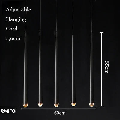 Retro Copper Gold Chandelier Pendant Light for Living Room Dining Bar