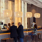 Nordic Minimalist Wabi Sabi Chandelier - LED Pendant Lamp for Home & Restaurant