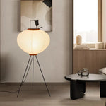 Rice Paper Floor Lamp for Living Room Bedroom (E27 Bulb)