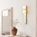 Natural Travertine Modern Wall Lights