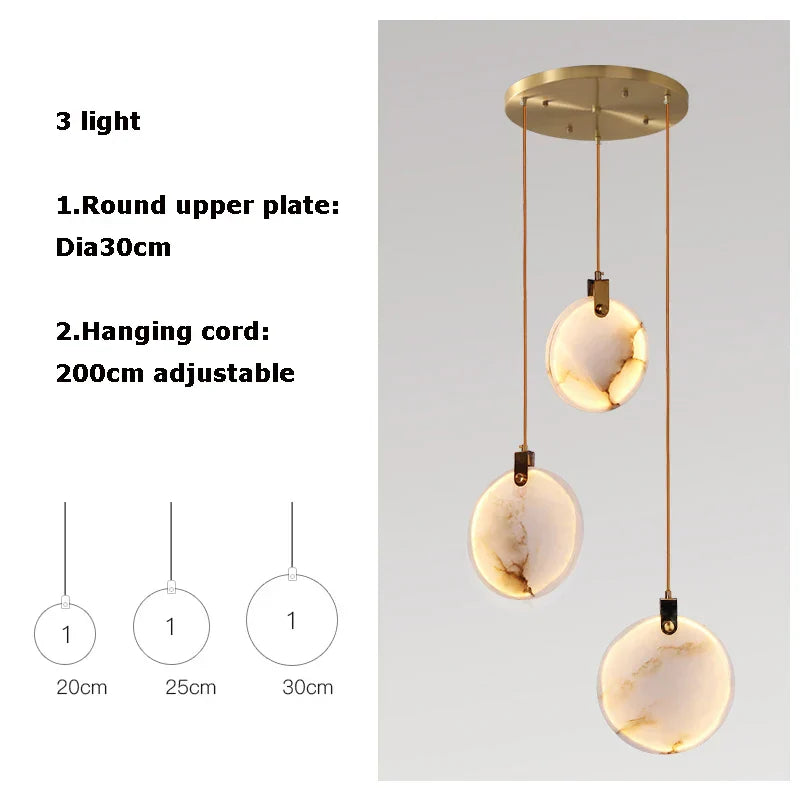LED Marble Gold Chandelier for Living Room, 2025 Trend Lustre Lighting