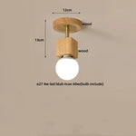 Wabi Sabi LED Ceiling Light - Modern Nordic Flush Mount Fixture for Living Room