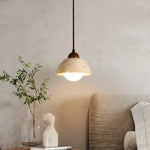 Cave Stone Pendant Light Ceiling Hanging Lamp for Bedroom and Dining Room
