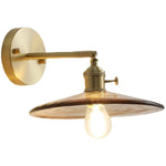 Nordic Glass Copper Wall Lights for Bedroom Living Room Home Decor