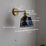 Peace Pigeon Tiffany Style LED Wall Lamp