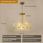 Crystal Chandelier Light: French Modern Luxury for Living Room, Dining Room, Bedroom