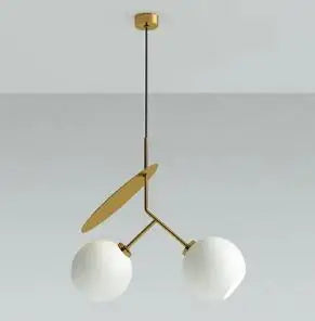 Cherry Glass Pendant Lights: Nordic Red/White Lamp for Home Decor & Lighting