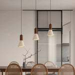 Yellow Travertine LED Pendant Lamp for Dining Living Room Kitchen Cafe