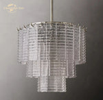 Sirene Glass Pendant Lights - Modern Round Chandeliers for Bedroom, Dining Room & Kitchen Island