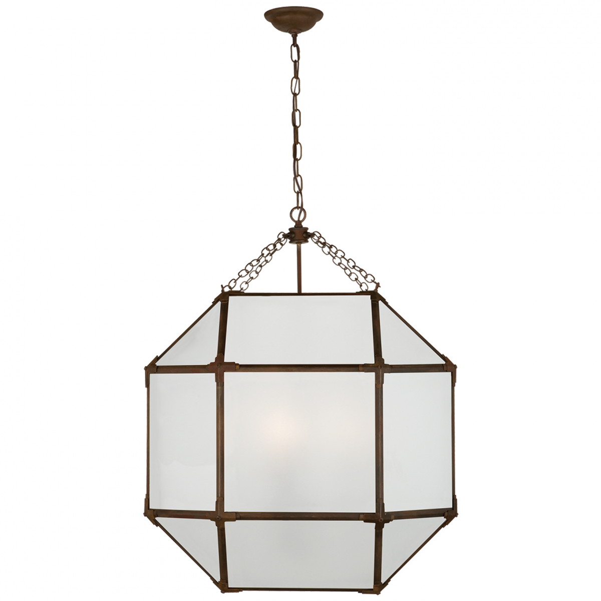 Country Industrial Large Pendant