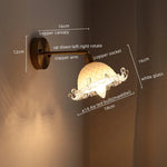 LED Copper Wall Light: Modern Nordic Interior Lamp for Bedroom, Bathroom, and Balcony