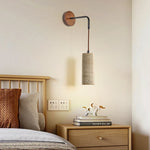 Yellow Travertine LED Wall Lamp Sconce Adjustable Stair Light Fixtures