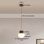 Hemp Rope LED Pendant Light - Nordic Glass Hanging Lamp for Home Decor