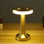 Retro Metal Touch Table Lamp for Bar Coffee Restaurant Light Desk LED Night Bedroom Decor