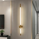 Vertical Slim Wall Sconce Indoor Light Fixture