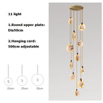 LED Marble Gold Chandelier for Living Room, 2025 Trend Lustre Lighting