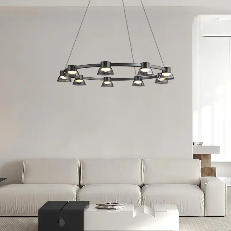 Modern Italian Design Chandelier Pendant Light for Living and Dining Room