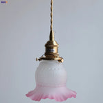Flower Glass LED Pendant Lights - Modern Nordic Style for Home Decor