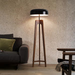 Wood Floor Lamp E27 Bulb Home Art Deco Hotel Bedroom Shop Lighting
