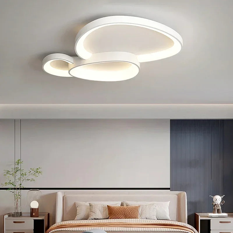 LED Dimmable Ceiling Lamp for Modern Minimalist Home Decor