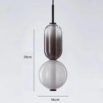 Candy Glass Ceiling Hanging Chandelier for Loft Living Room