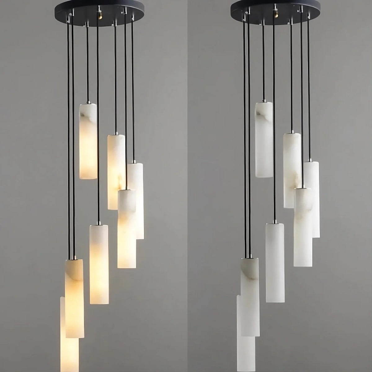 Natural Marble Pendant Modern Chandelier
