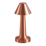 Retro Metal Touch Table Lamp for Bar Coffee Restaurant Light Desk LED Night Bedroom Decor