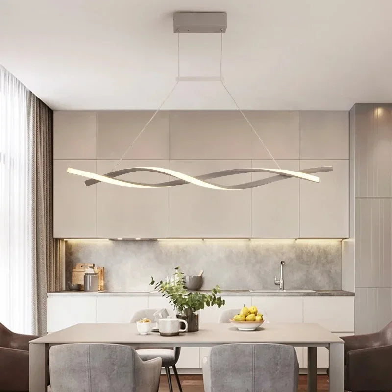 Modern Dimmable LED Pendant Lights for Kitchen Dining Office Chandelier