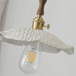 Afralia™ Ceramic Copper LED Pendant Light - Nordic Modern Hang Lamp for Living Room