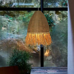 Handmade Rattan Pendant Light for Living Room, Bedroom - Japanese Style