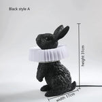 Rabbit Resin Table Lamp for Kids Room Decor