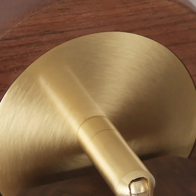 Afralia™ Copper LED Wall Lights with Pull Chain Switch for Bedroom, Bathroom, Porch