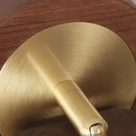 Afralia™ Copper LED Wall Lights with Pull Chain Switch for Bedroom, Bathroom, Porch