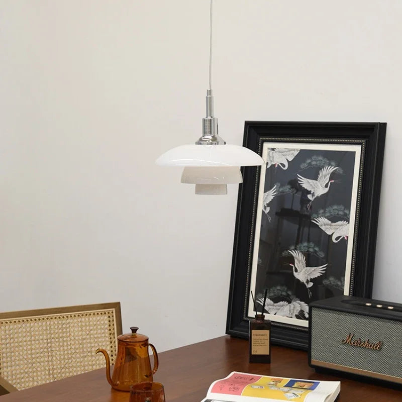 Nordic Glass Pendant Chandelier | High-Quality Ceiling Lamp for Kitchen & Dining