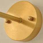 Copper LED Sconce Wall Lamp Pull Chain Switch Nordic Modern Ceramic Mirror Light